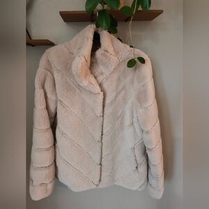 Rachel Parcell Soft Teddy Jacket